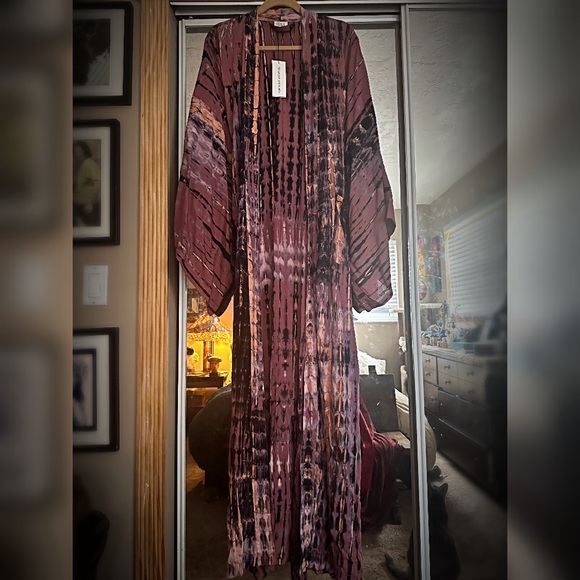 BNWT boho maxi kimono - Picture 7 of 16